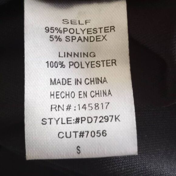 PRIVY BLACK & SILVER MINI DRESS SZ.S EUC. - Picture 12 of 13